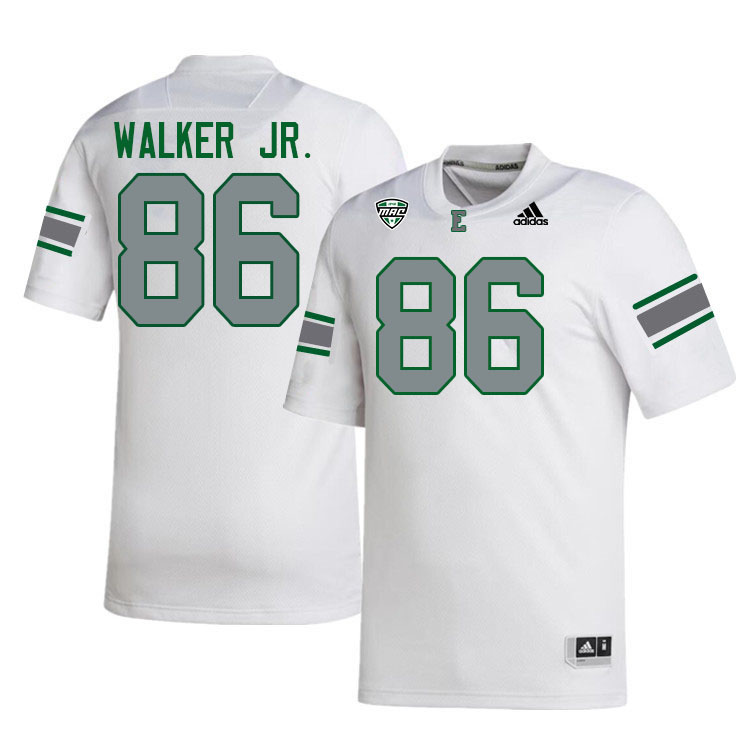 Eastern Michigan Eagles #86 Joseph Walker Jr. College Football Jerseys Stitched Sale-White